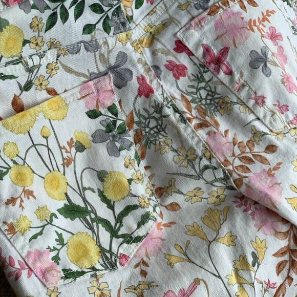 Cambio Floral Print Zippered Ankle Pants, Perfect For Spring/Summer - Size US 2 - Picture 9 of 11